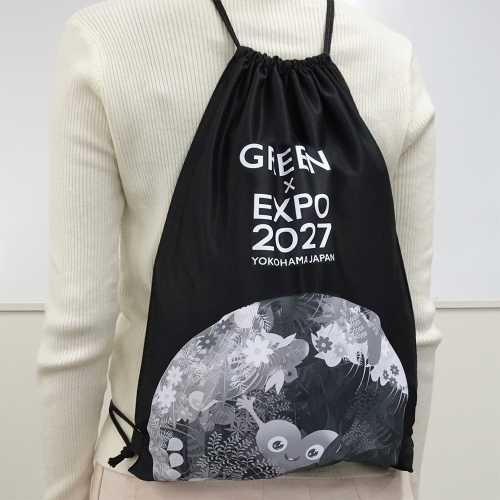 せかつよ専用出品 GREEN×EXPO 2027公式ライセンス商品 コーディネートしやすいブラックが